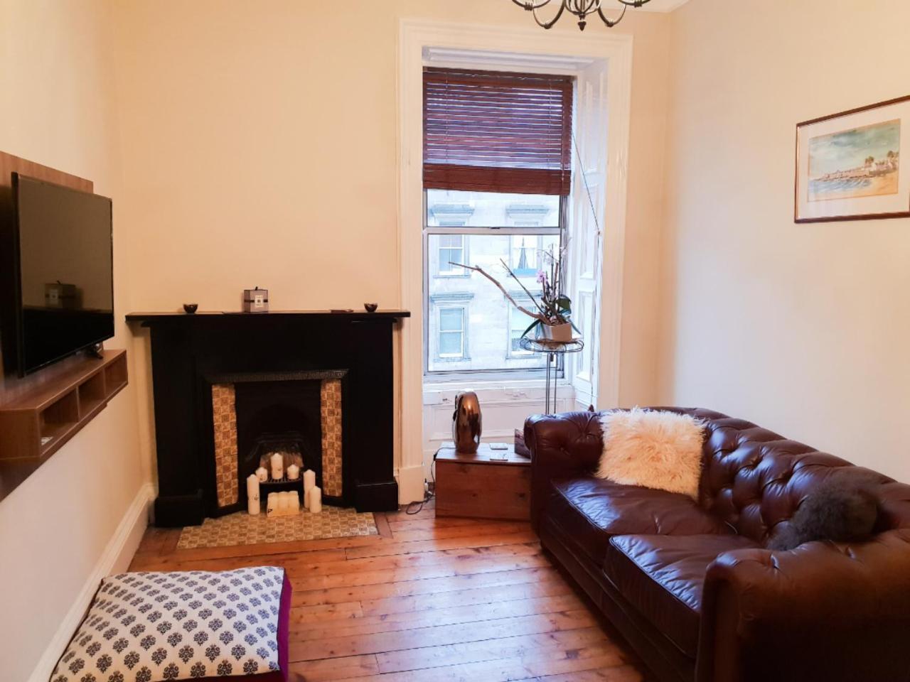 Bright 1 Bedroom Apartment Near City Centre Edinburgh Luaran gambar